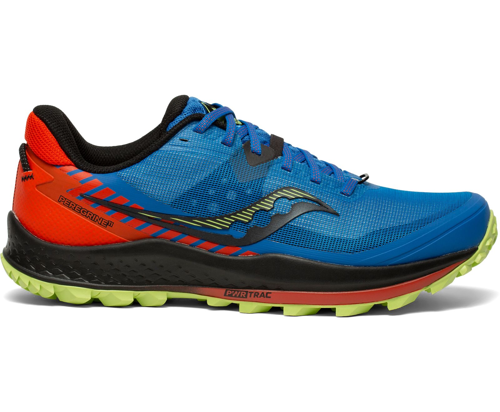 Tenis Para Trail Running Saucony Peregrine 11 Hombre Azul Rey Azules Negros | México 581OKIR